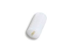 Din 551 nylon pinolskruer i hvid PA