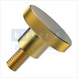 Din 464- Messing knurled fingerskrue